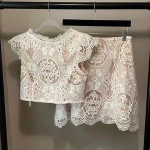 NWT Minuet Lace Matching Set